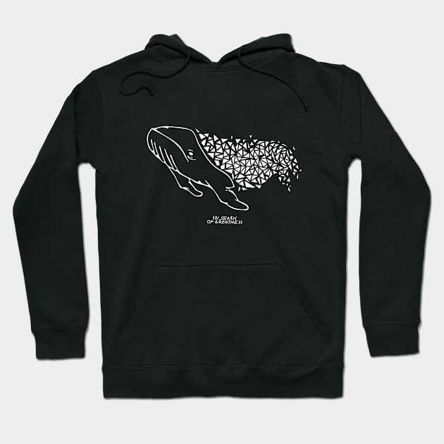 Humpback Whale Hoodie by Chipperstudio